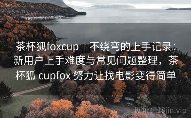 茶杯狐foxcup｜不绕弯的上手记录：新用户上手难度与常见问题整理，茶杯狐 cupfox 努力让找电影变得简单