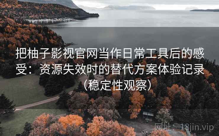 把柚子影视官网当作日常工具后的感受：资源失效时的替代方案体验记录（稳定性观察）