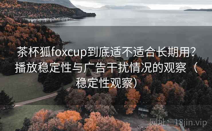 茶杯狐foxcup到底适不适合长期用？播放稳定性与广告干扰情况的观察（稳定性观察）